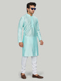 Cotton Kurta for Men - Green | KPAVLPAQG3