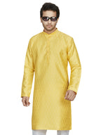 Cotton Kurta for Men - Yellow | KPAVJQYB38