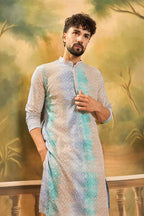Multi Viscose Rayon Solid Embroidered Straight Kurta MKU1436