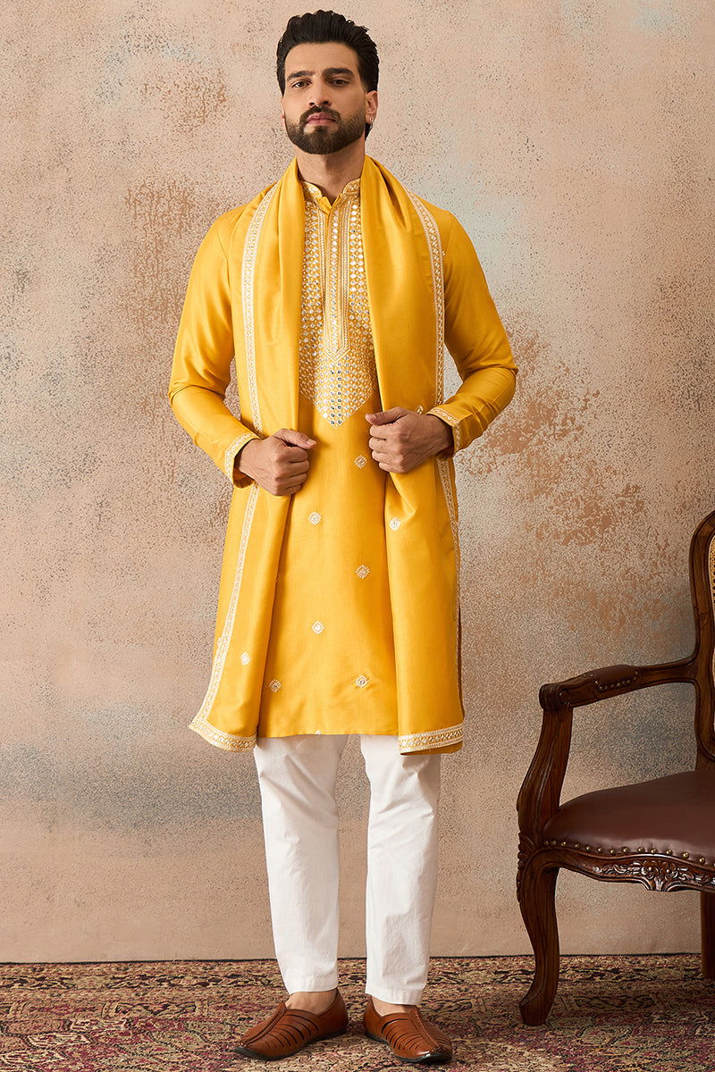 Silk Blend Kurta sets mkpd1015 | DesiQlo