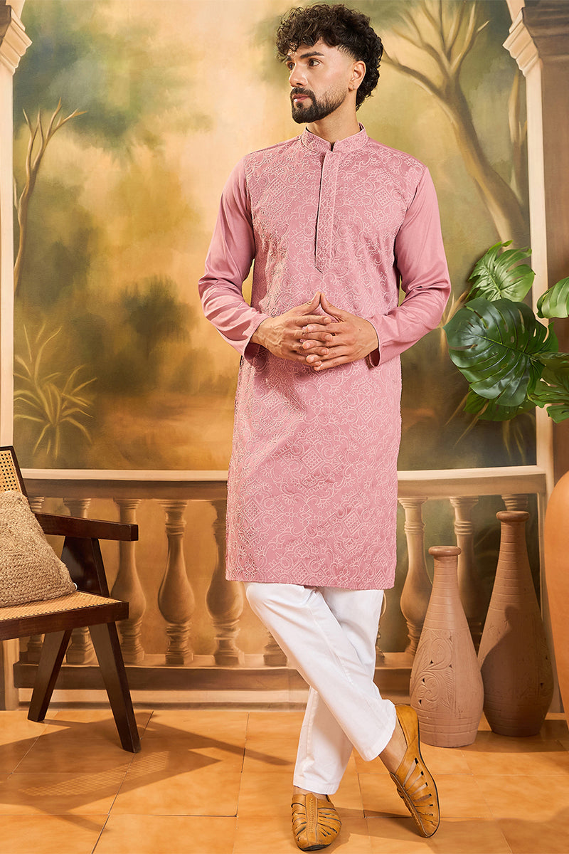 Silk Blend Kurtas -mku1496 | DesiQlo