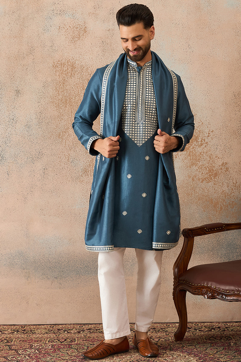 Silk Blend Kurtas mkud1048 | DesiQlo