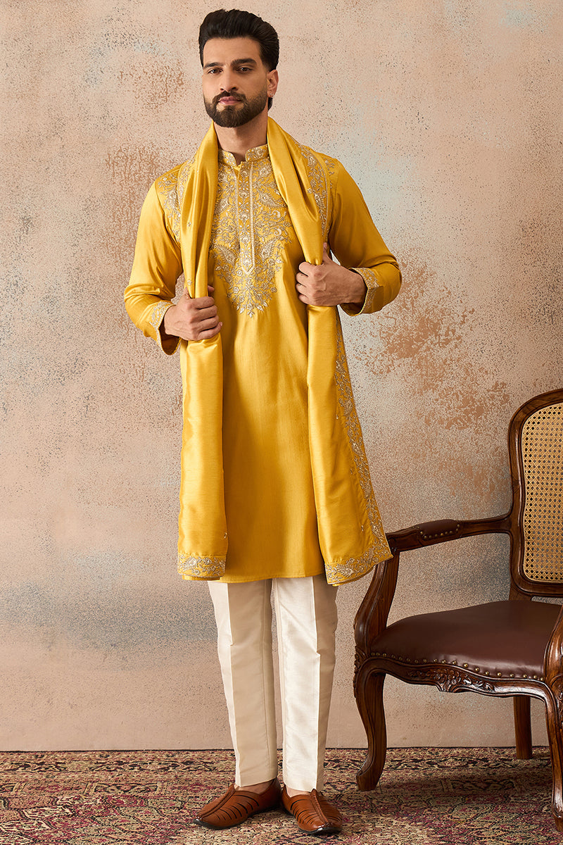 Silk Blend kurtas mkud1023 | DesiQlo