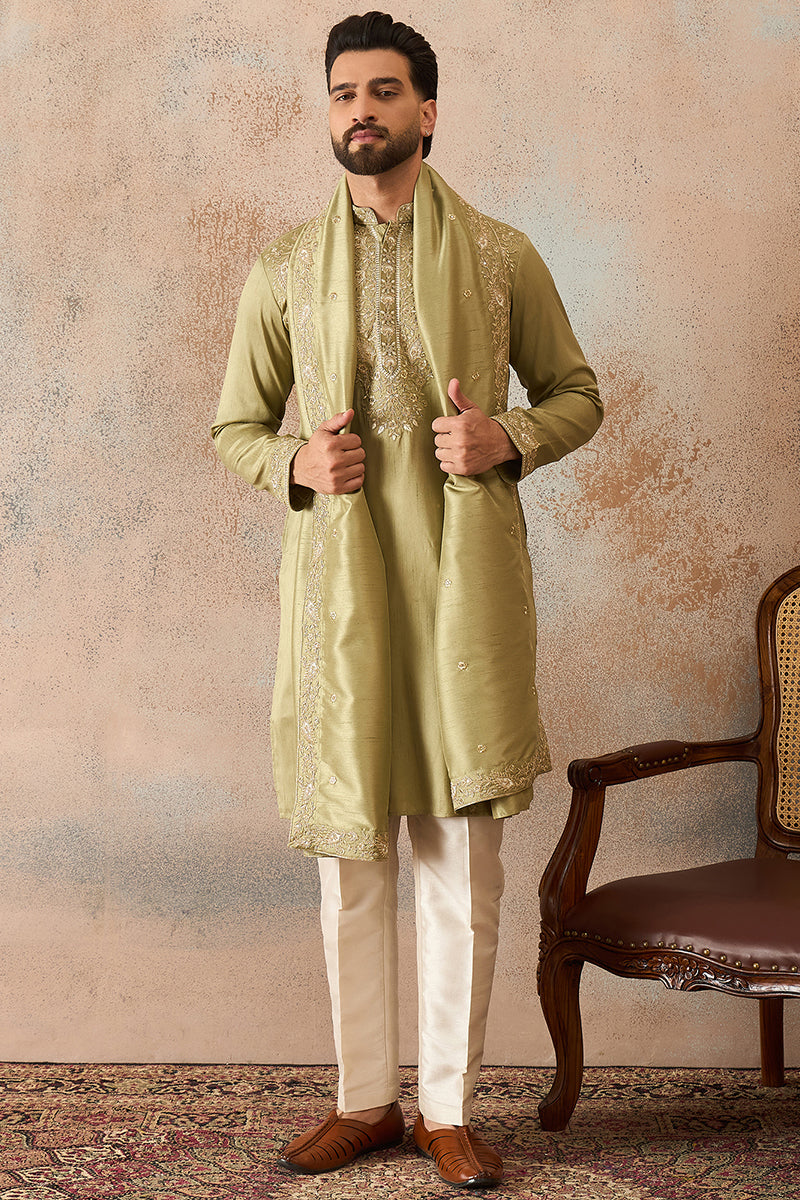 Silk Blend Kurta sets for Women | DesiQlo India