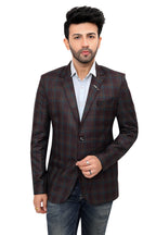 Cotton Blazer for Men - Multicolor | BLDU30004M
