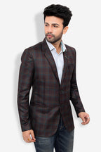 Cotton Blazer for Men - Multicolor | BLDU30004M