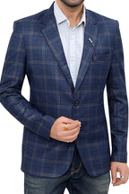 Cotton Blazer for Men - Multicolor | BLDU30008B
