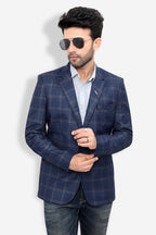 Cotton Blazer for Men - Multicolor | BLDU30008B
