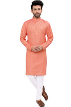 Cotton Kurta Pyjama Set for Men - Multicolor | KPSGLIOV38