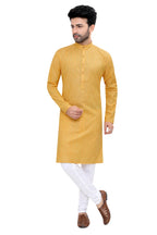 Cotton Kurta Pyjama Set for Men - Multicolor | KPSGLIYV42