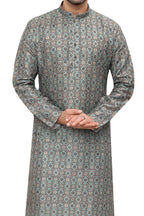 Silk Kurta for Men - Green | KPPDSDGR40