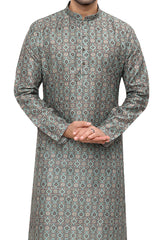 Silk Kurta for Men - Green | KPPDSDGR40