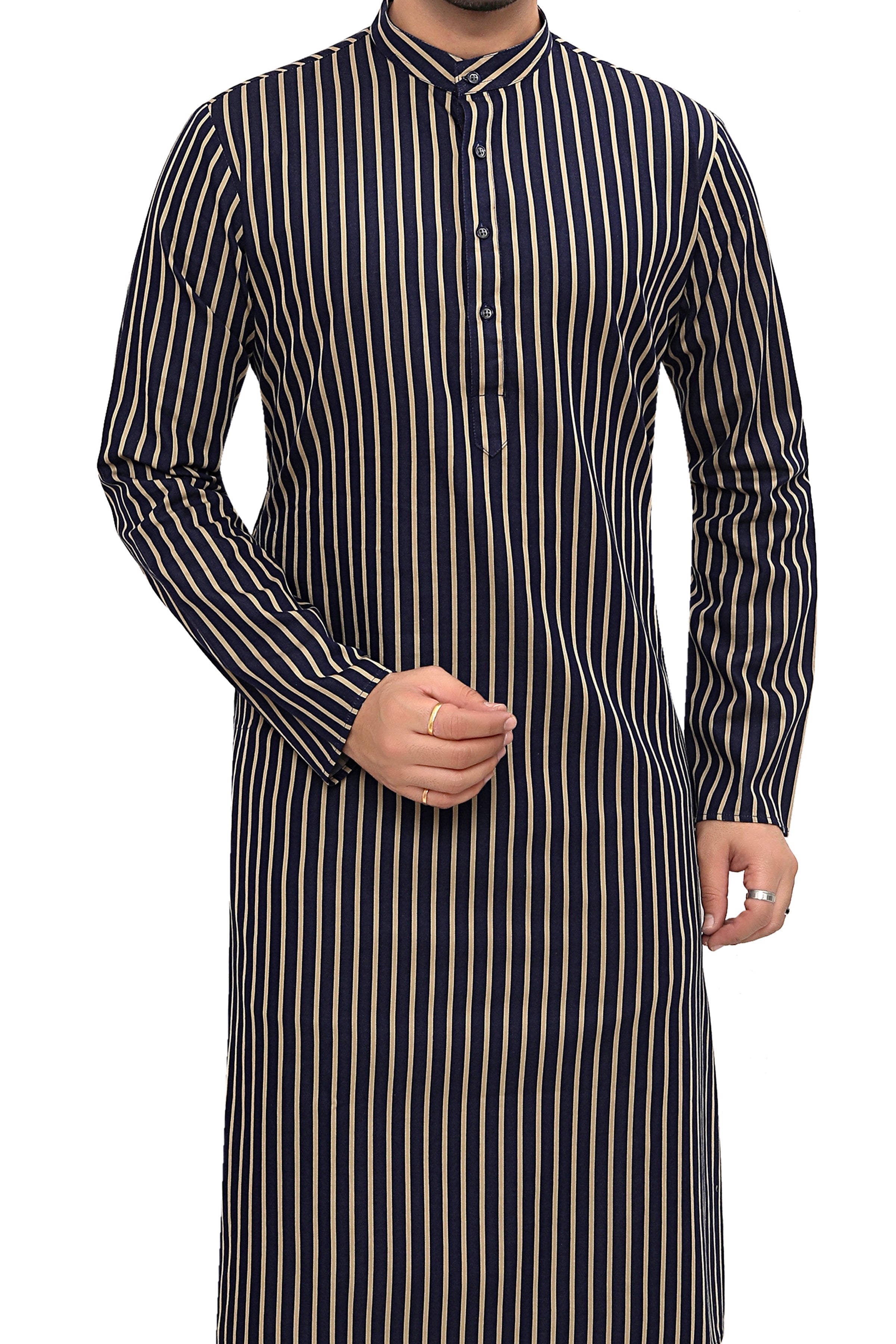 Cotton Kurta for Men - Multicolor | KUKMDNMG38
