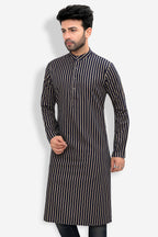 Cotton Kurta for Men - Multicolor | KUKMDNMG38