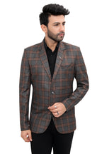 Cotton Blazer for Men - Multicolor | BLDU30007G