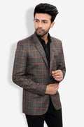 Cotton Blazer for Men - Multicolor | BLDU30007G