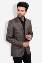 Cotton Blazer for Men - Multicolor | BLDU30007G