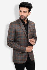 Cotton Blazer for Men - Multicolor | BLDU30007G