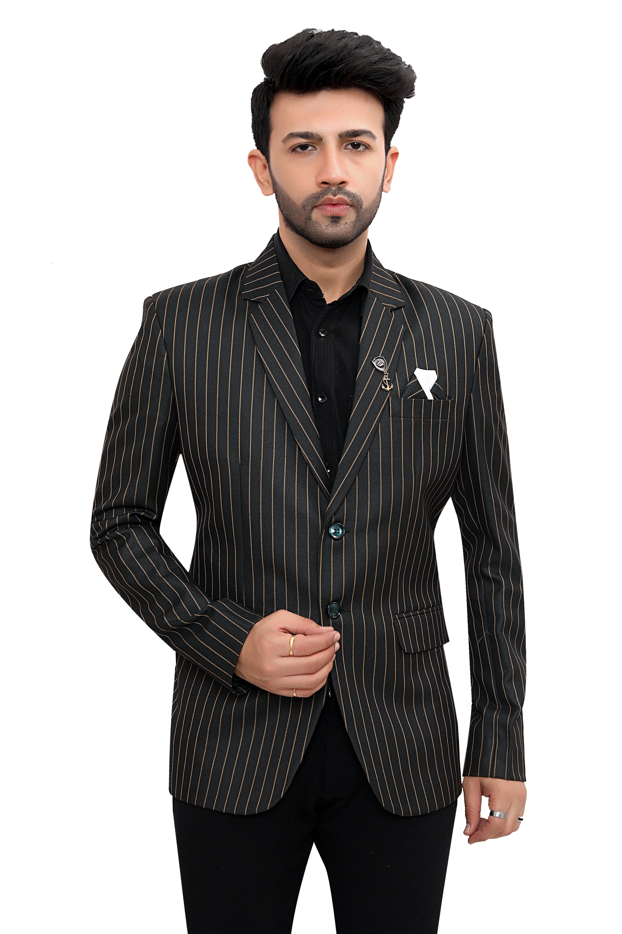 Cotton Blazer for Men - Multicolor | BLDU26001G