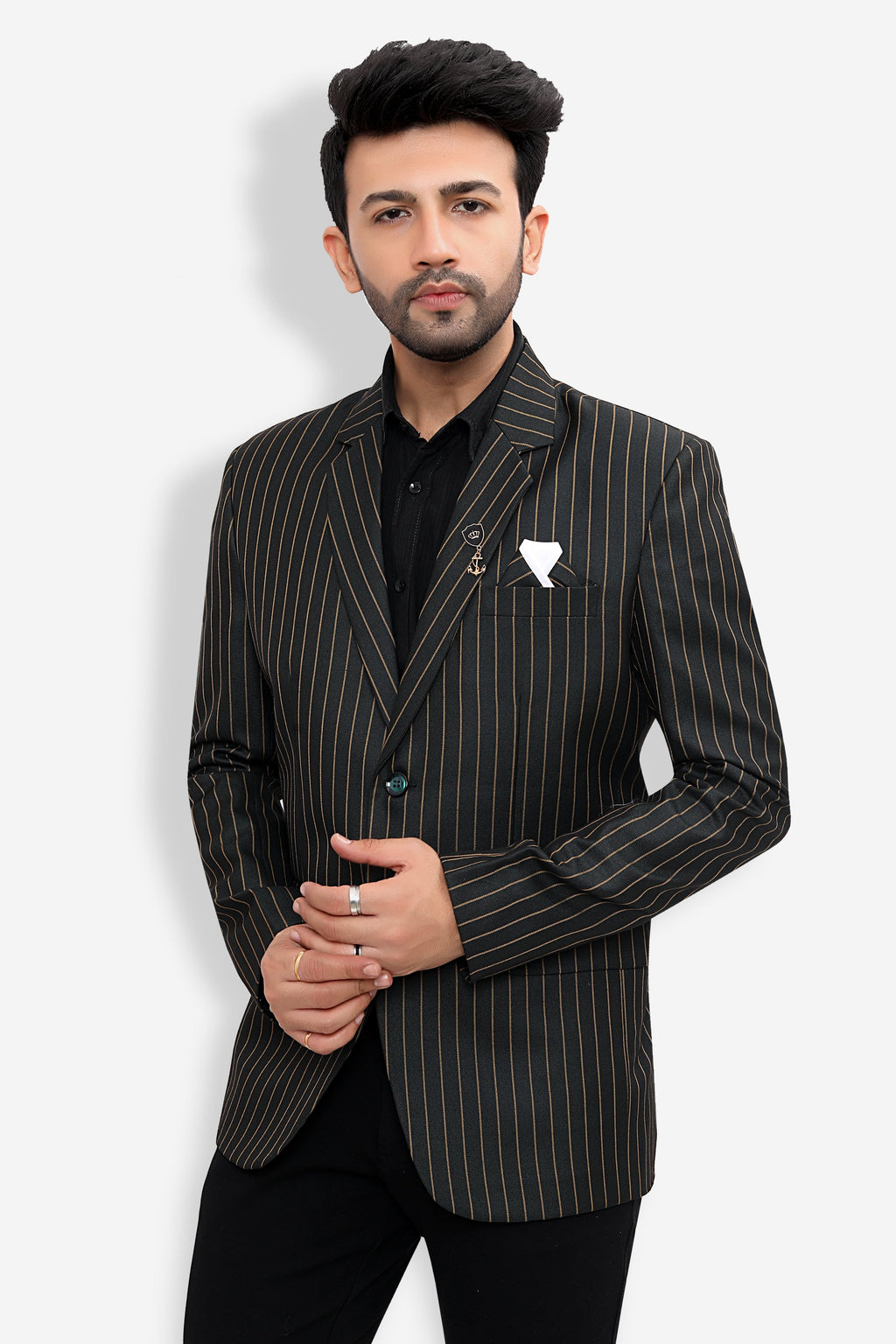 Cotton Blazer for Men - Multicolor | BLDU26001G