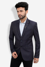 Cotton Blazer for Men - Multicolor | BLDU26003B