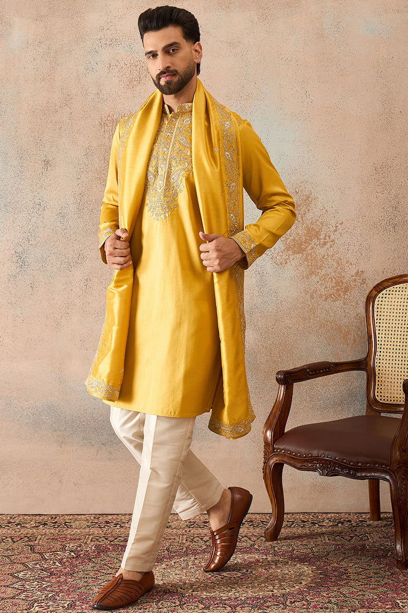 Silk Blend Kurta sets mkpd1023 | DesiQlo