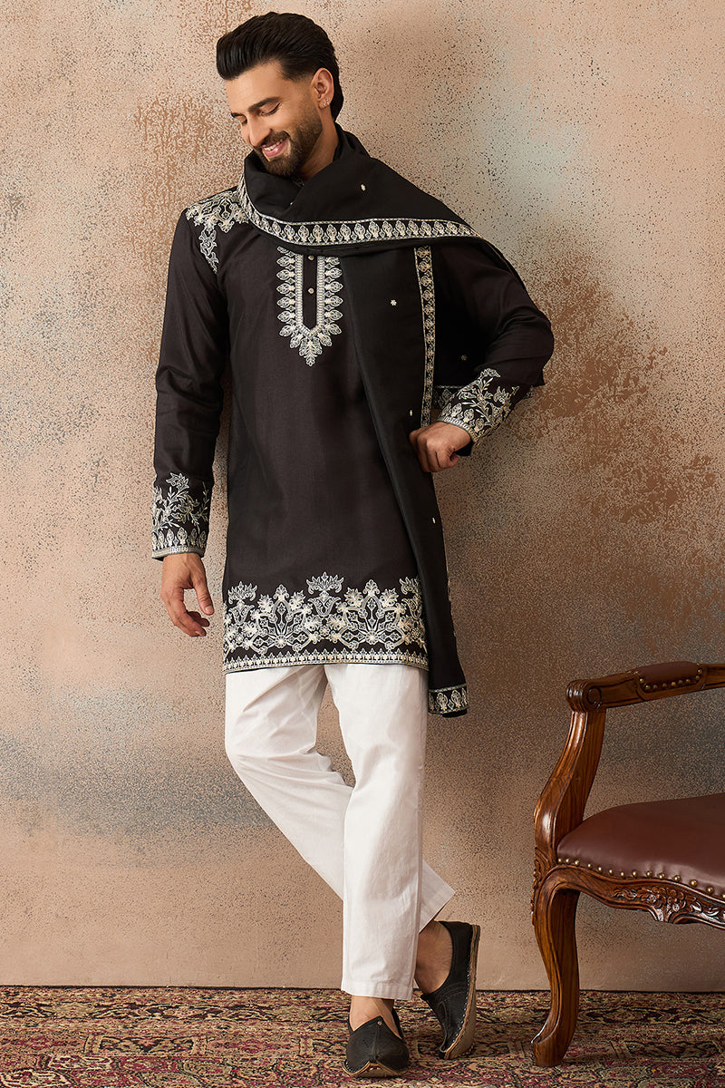 Silk Blend Kurta sets mkpd1012 | DesiQlo