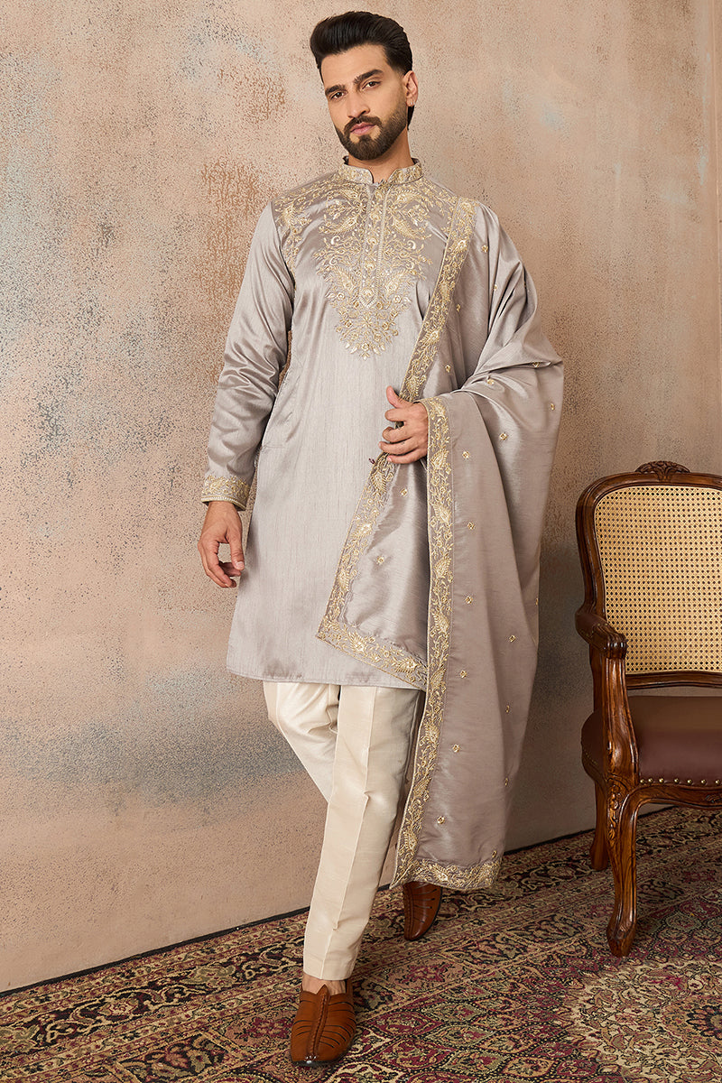 Silk Blend kurtas mkud1044 | DesiQlo