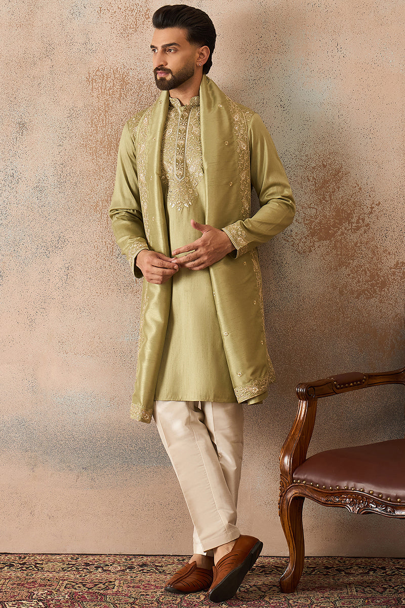 Silk Blend kurtas mkud1046 | DesiQlo