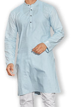 Cotton Kurta for Men - Blue | KPSSOJBLU3