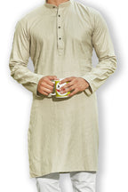 Cotton Kurta for Men - Green | KPSSHPOG38