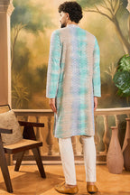 Multi Viscose Rayon Solid Embroidered Straight Kurta MKU1436