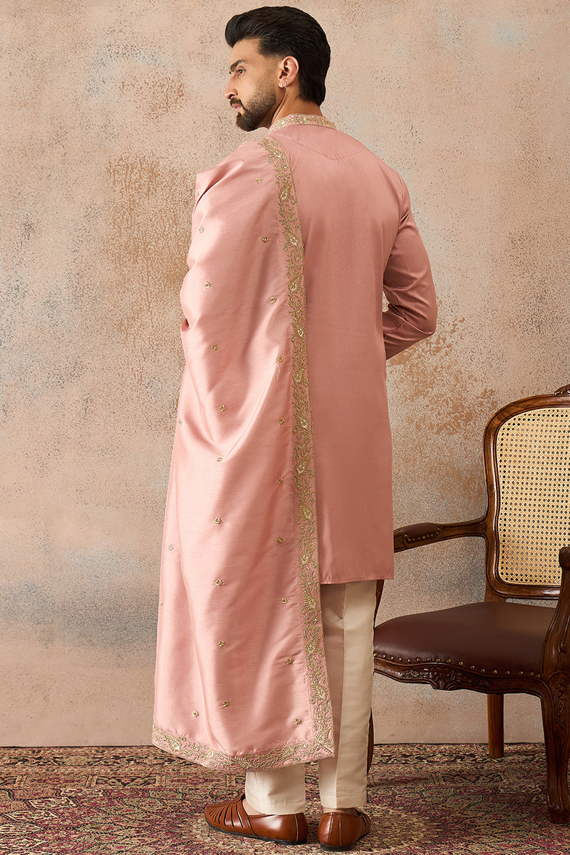 Silk Blend Kurta sets mkpd1045 | DesiQlo