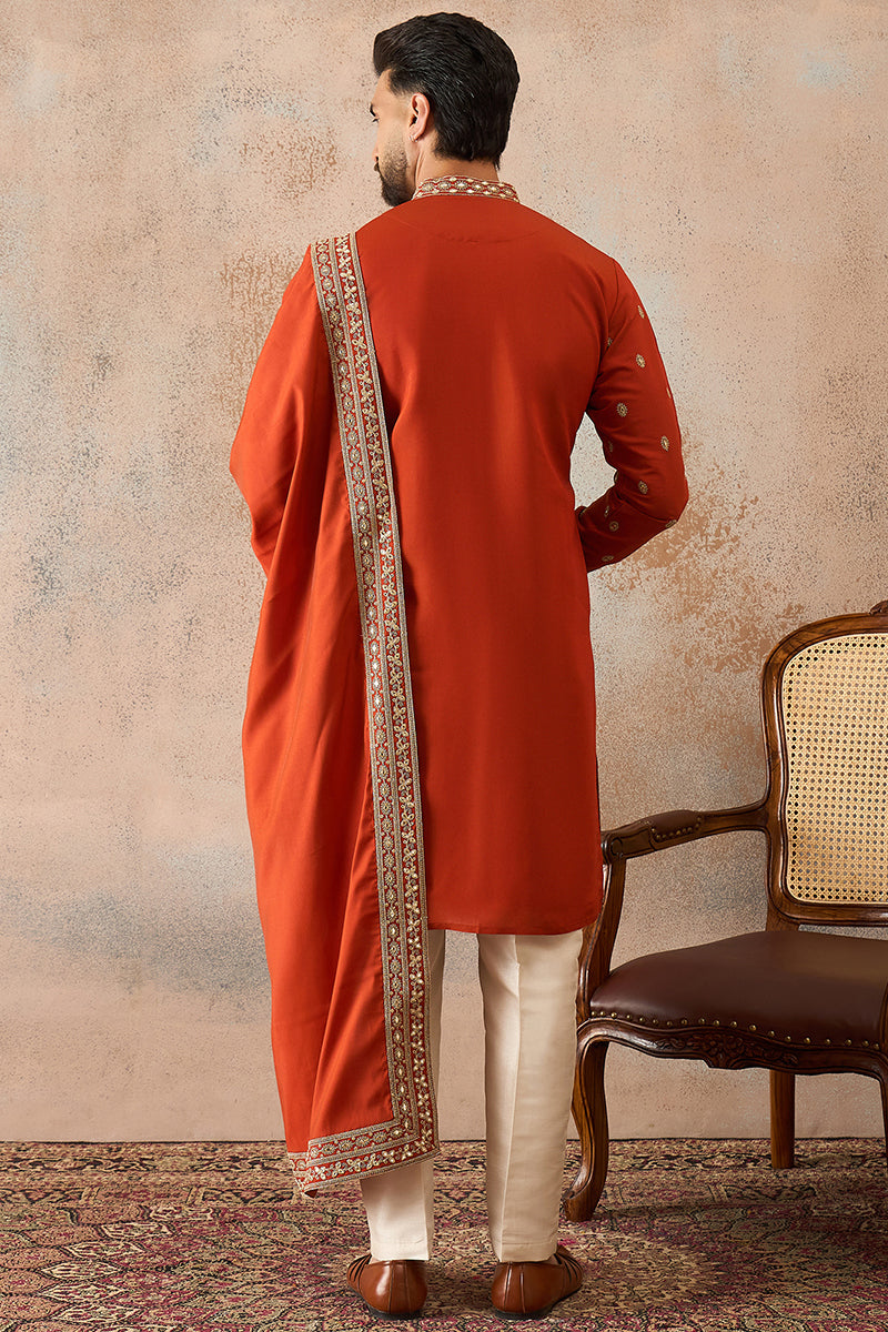 Silk Blend Kurtas mkud1028 | DesiQlo