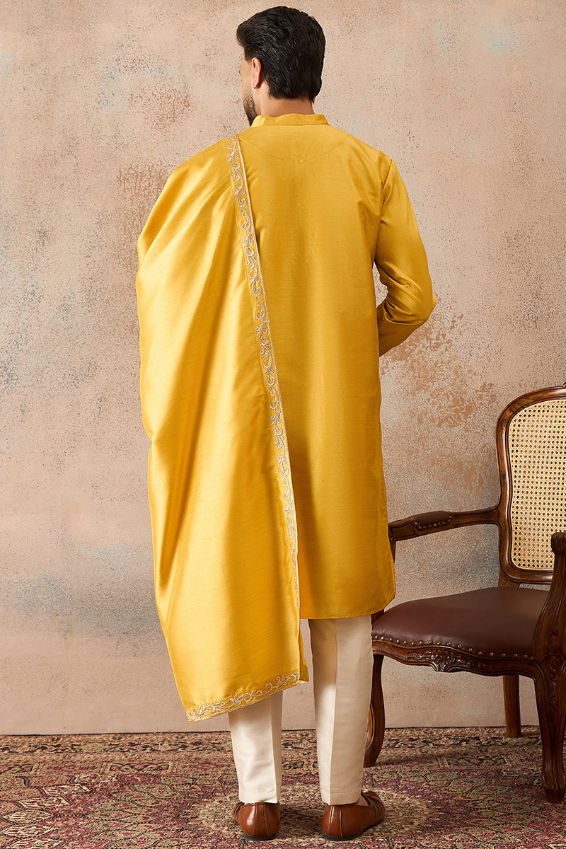 Silk Blend Kurta sets mkpd1022 | DesiQlo