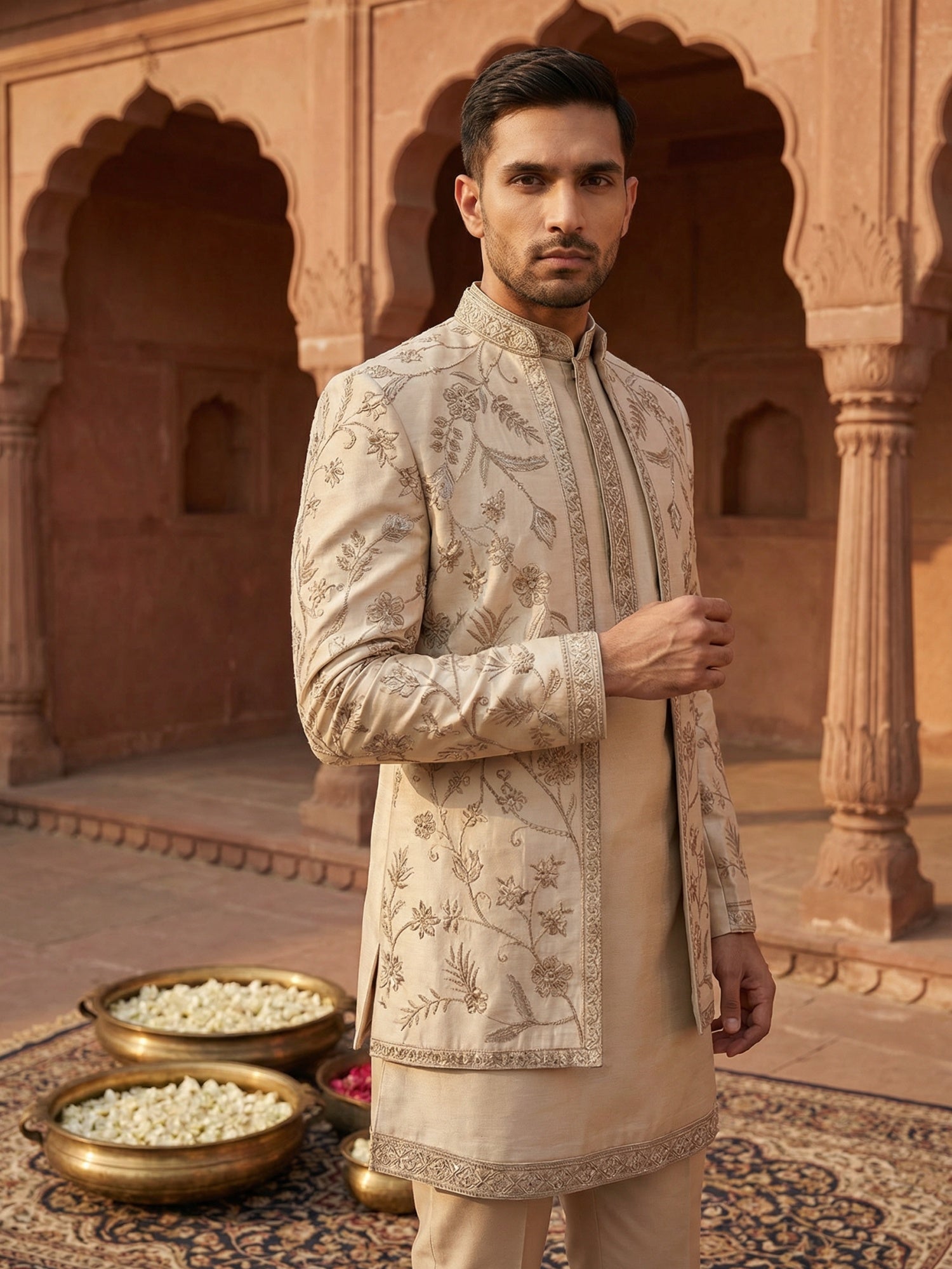  Indian Wear 134beige | DesiQlo