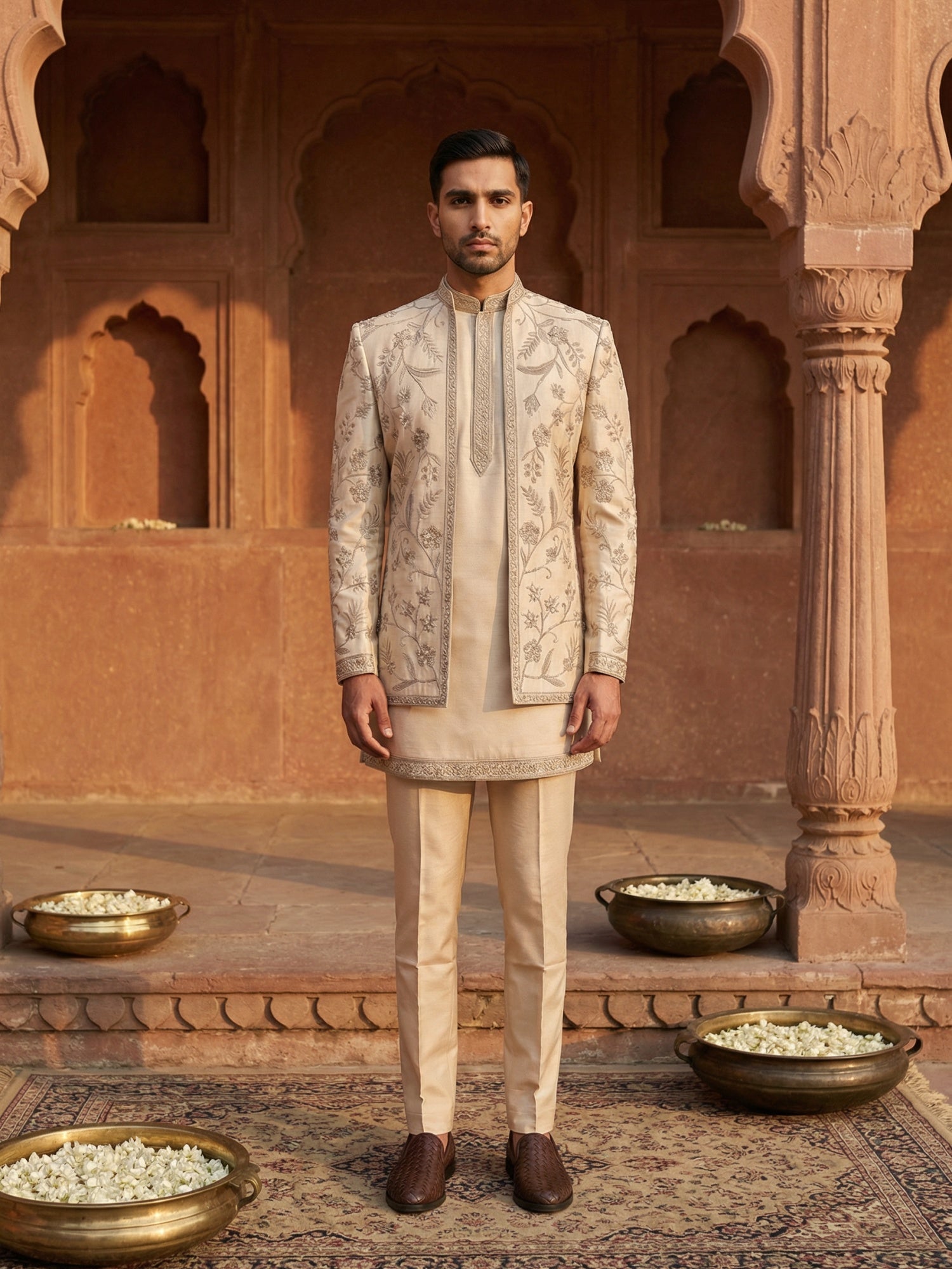  Indian Wear 134beige | DesiQlo
