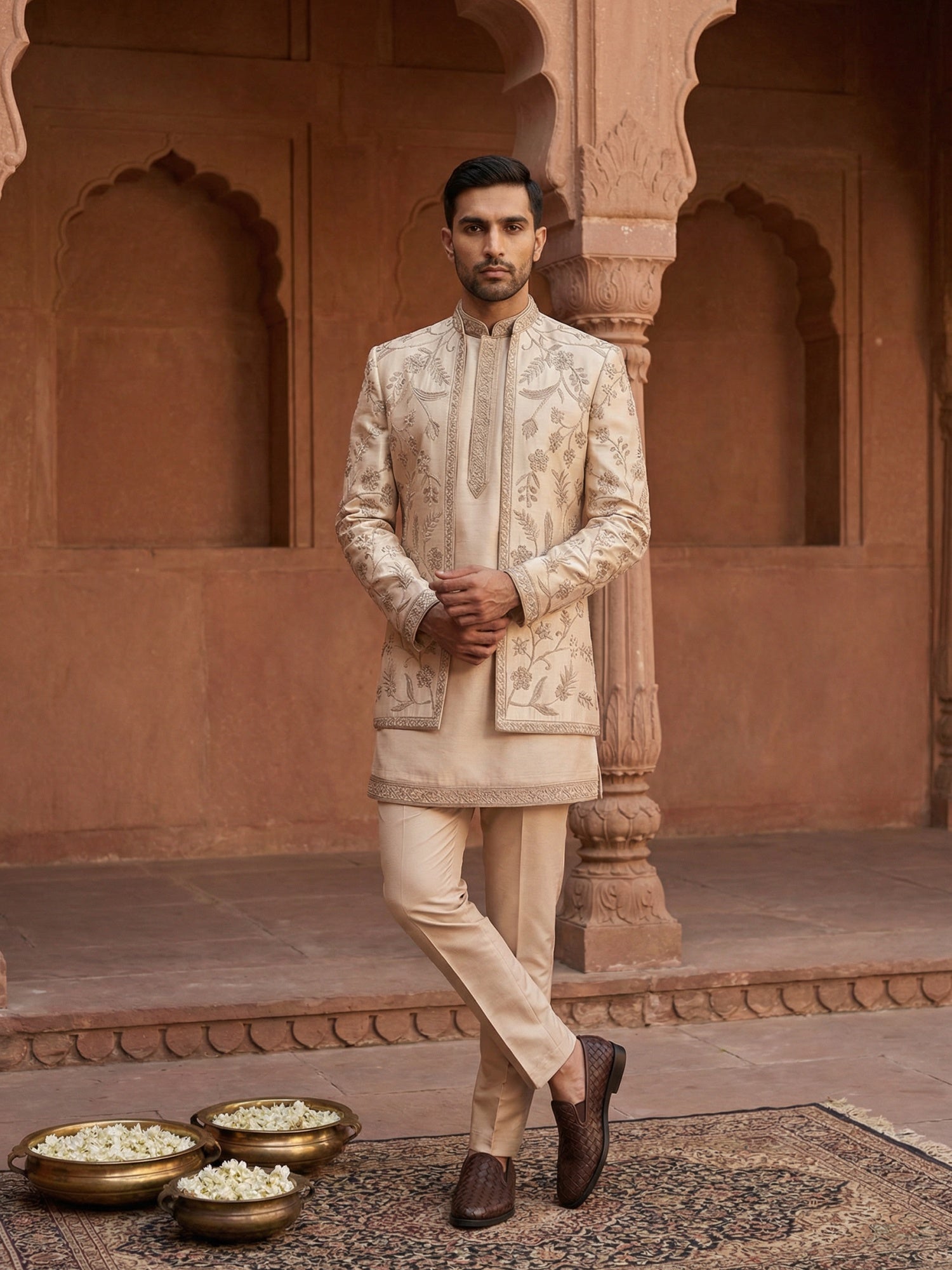  Indian Wear 134beige | DesiQlo