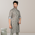 Cotton Kurta for Men - Multicolor | KPPR12295G