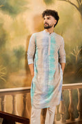 Multi Viscose Rayon Solid Embroidered Straight Kurta MKU1436