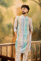 Multi Viscose Rayon Solid Embroidered Straight Kurta MKU1436