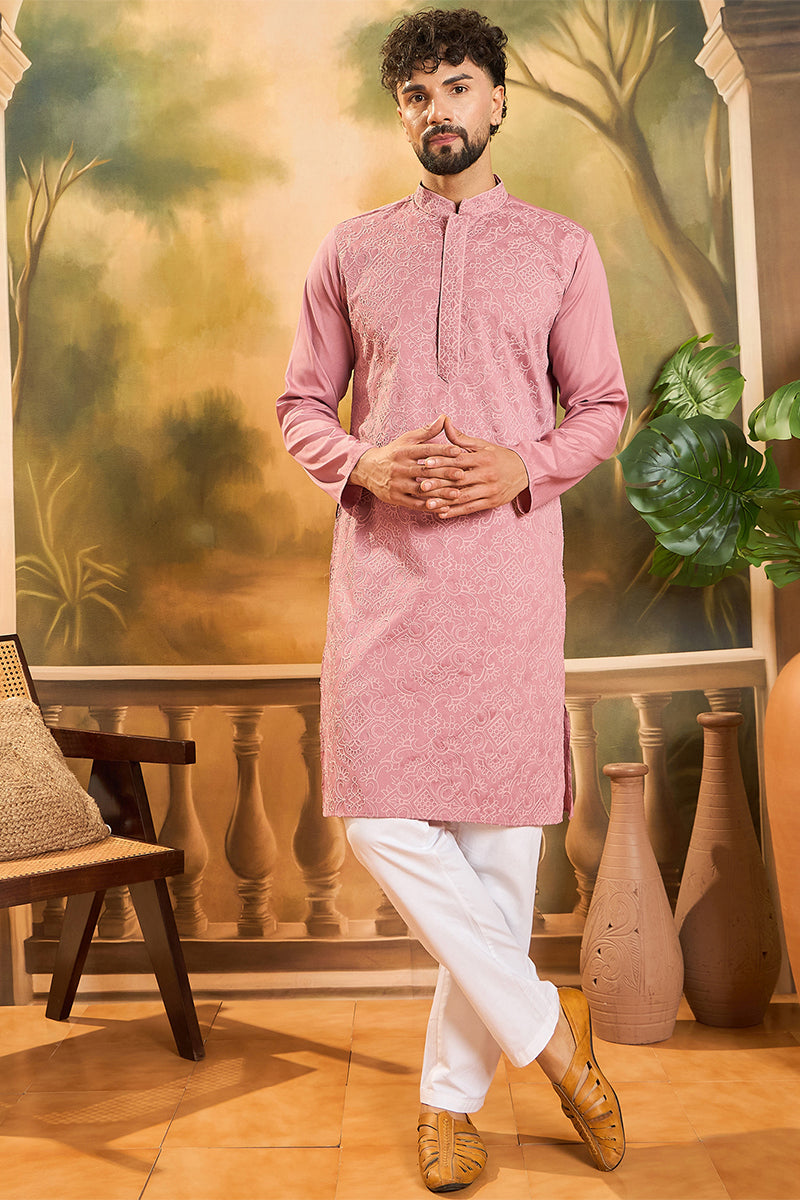 Silk Blend Kurtas -mku1496 | DesiQlo