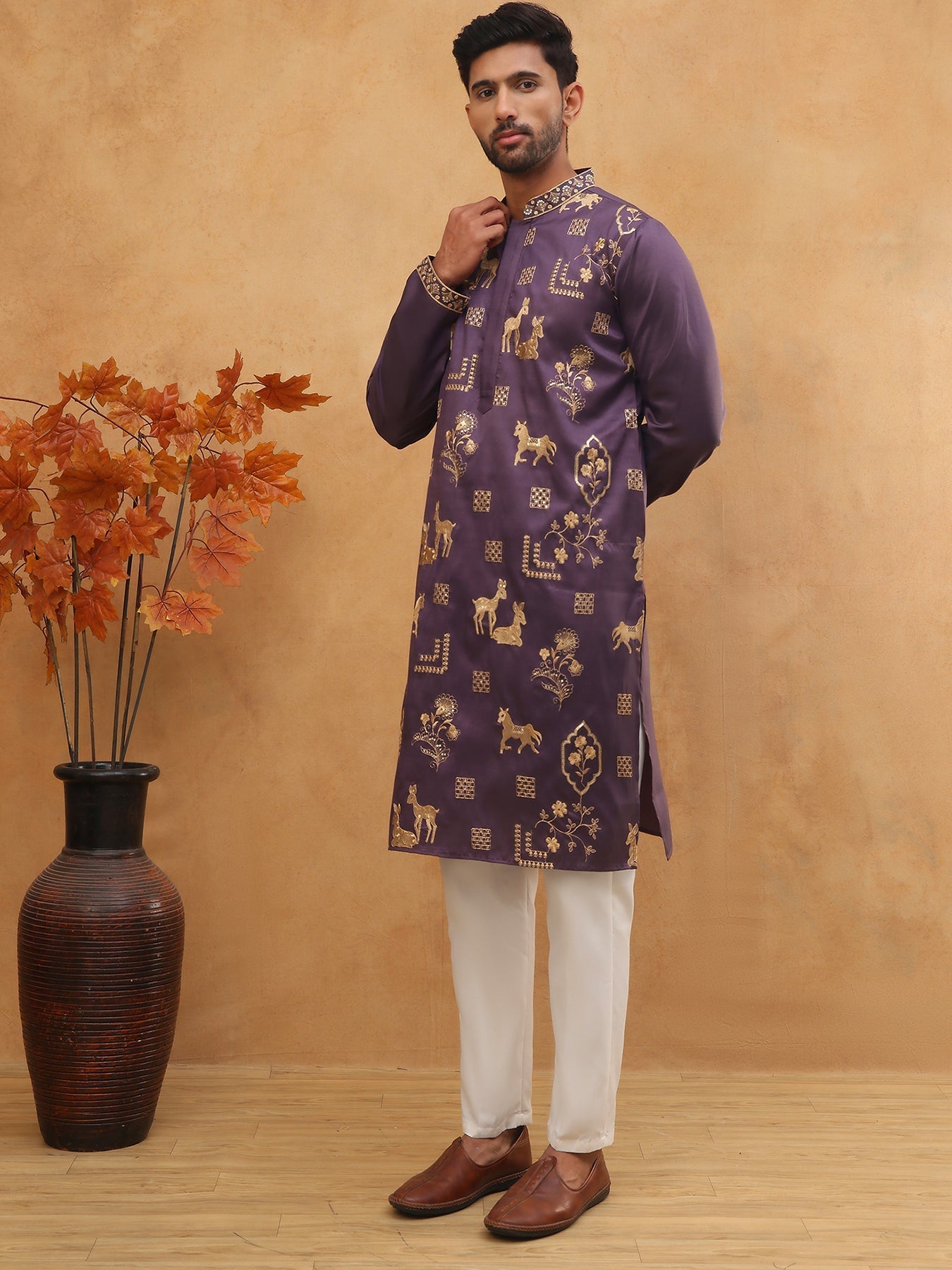  Indian Wear 12purple | DesiQlo