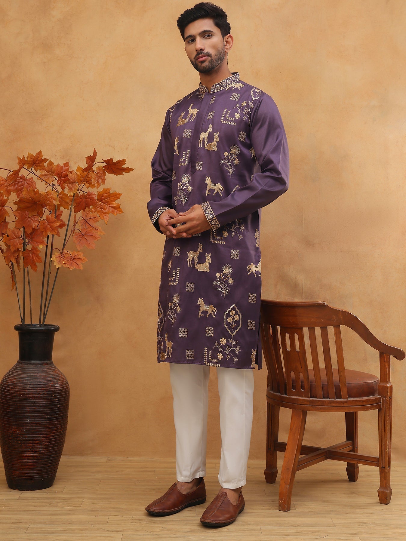  Indian Wear 12purple | DesiQlo