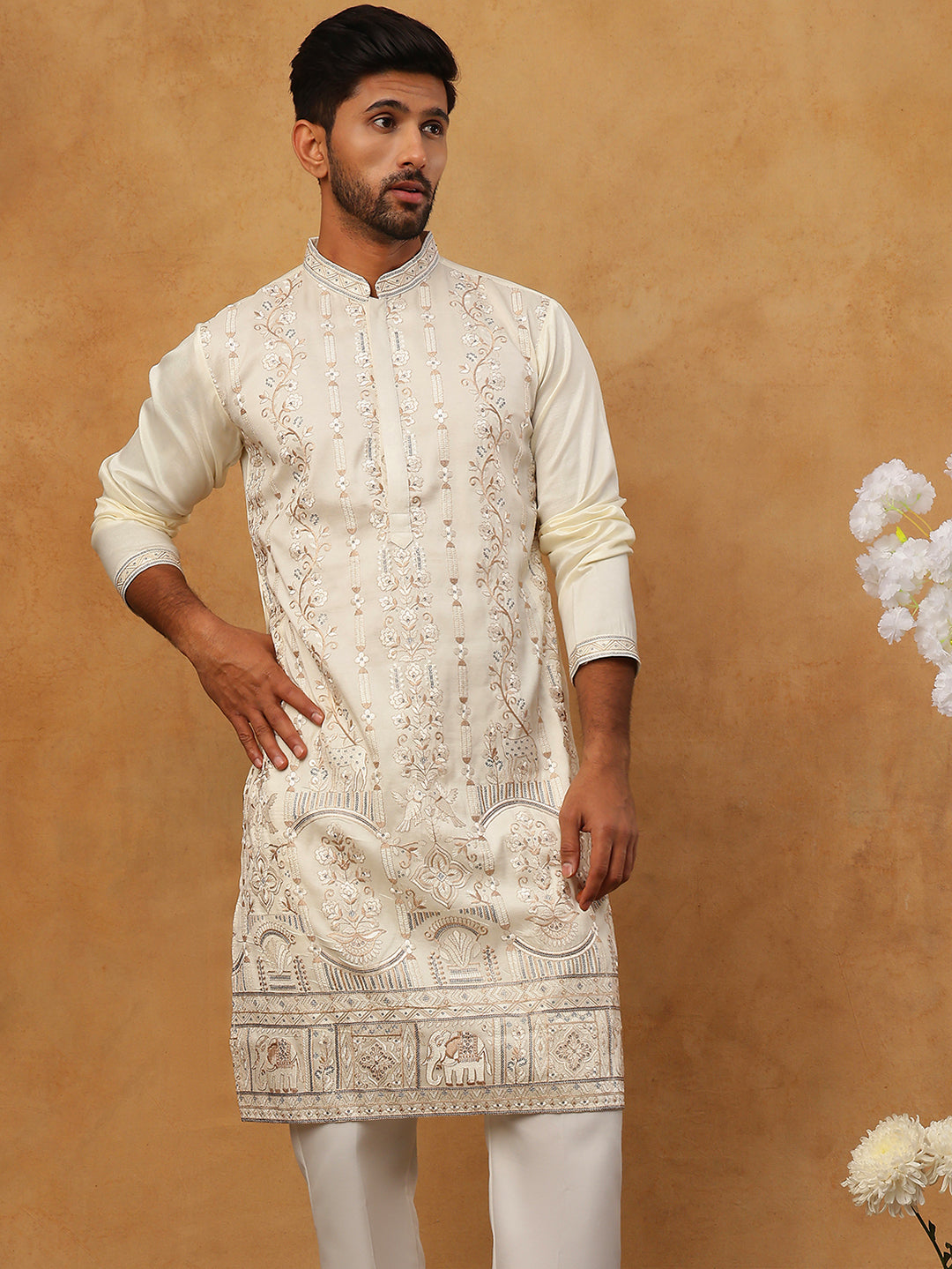  Indian Wear 415white | DesiQlo