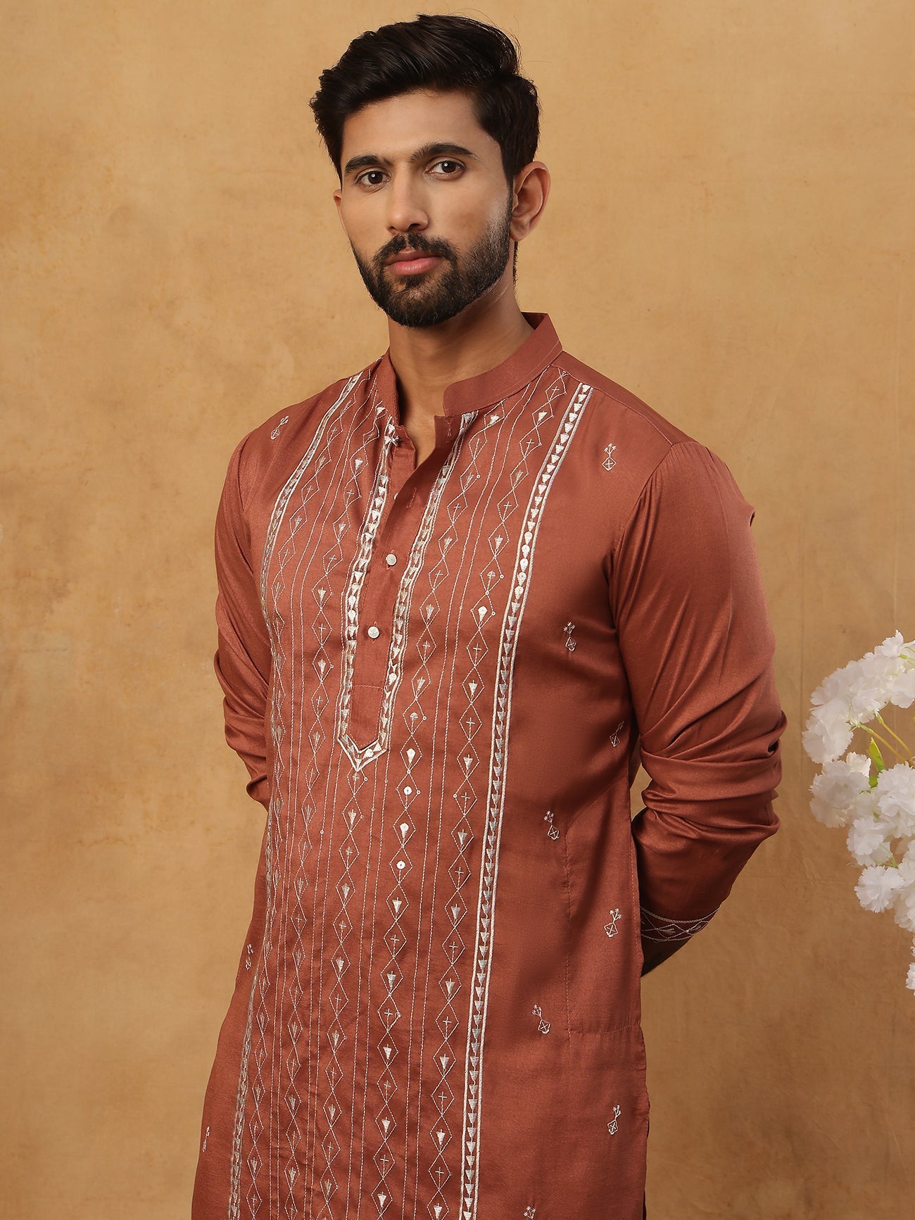 Indian Wear 432brown | DesiQlo