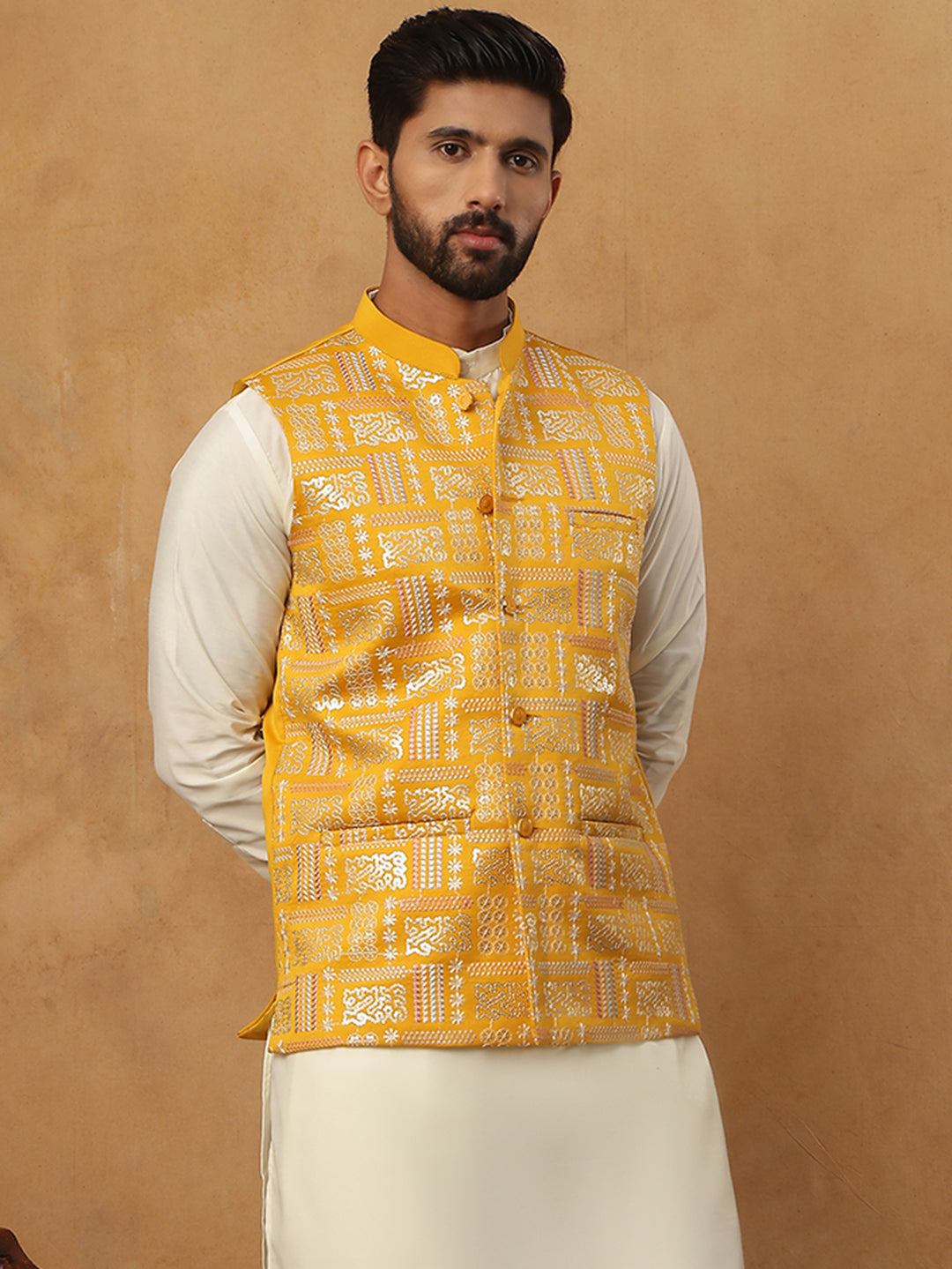 Mustard Indian Wear 0mustard | DesiQlo 4