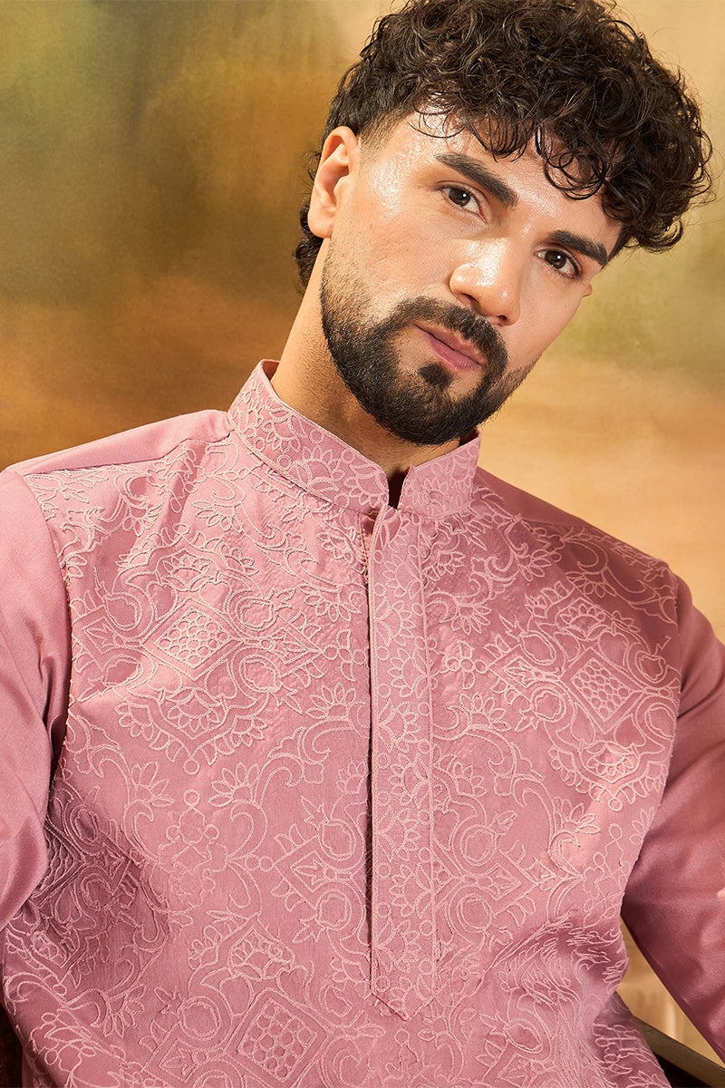 Silk Blend Kurtas -mku1496 | DesiQlo