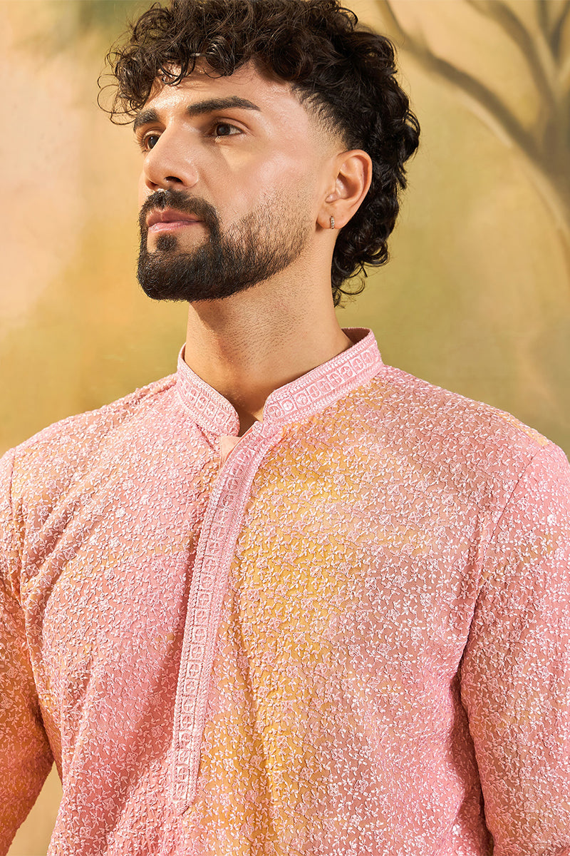 Multi Viscose Rayon Solid Embroidered Straight Kurta MKU1437