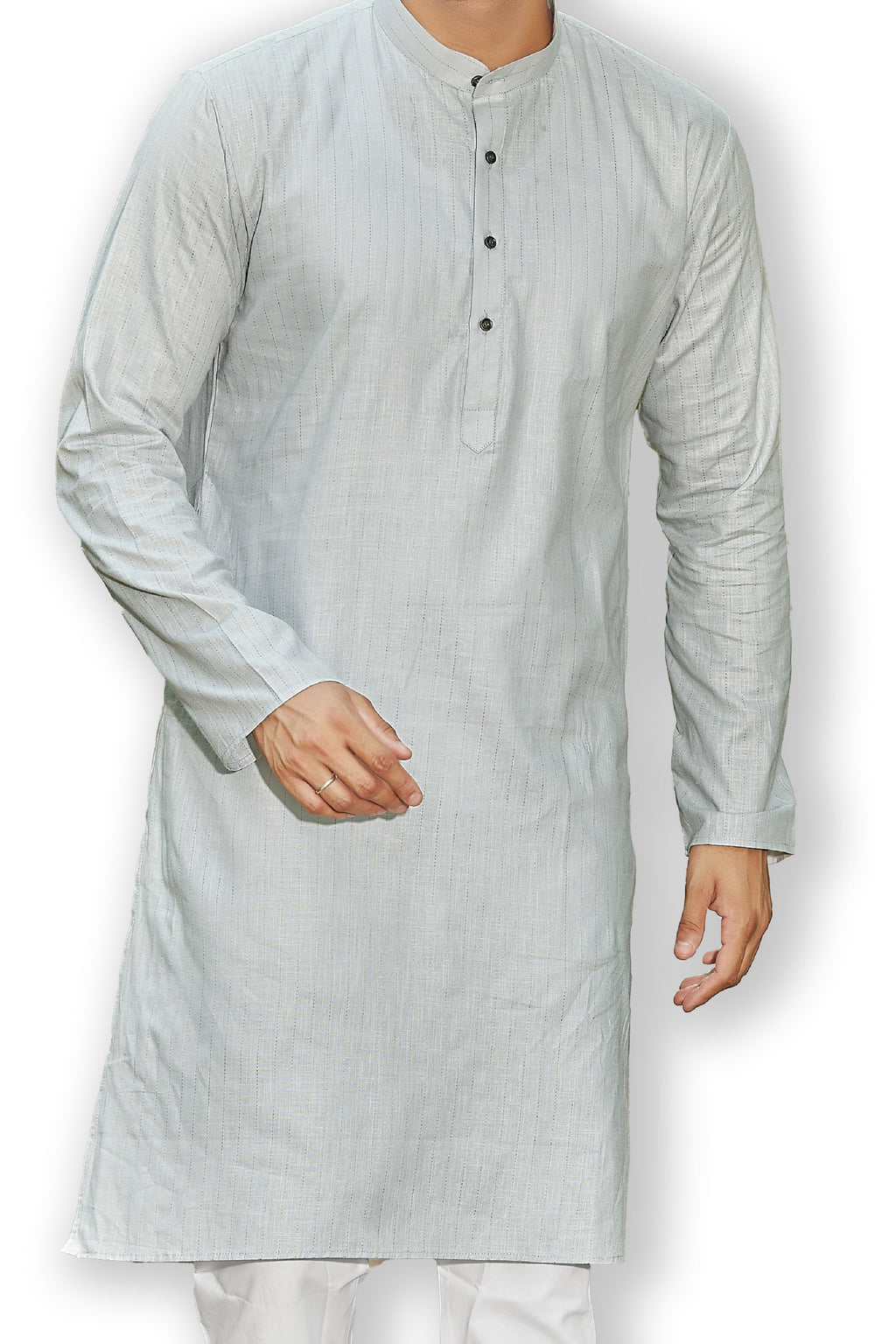 Cotton Kurta for Men - Multicolor | KPUCCLGY38